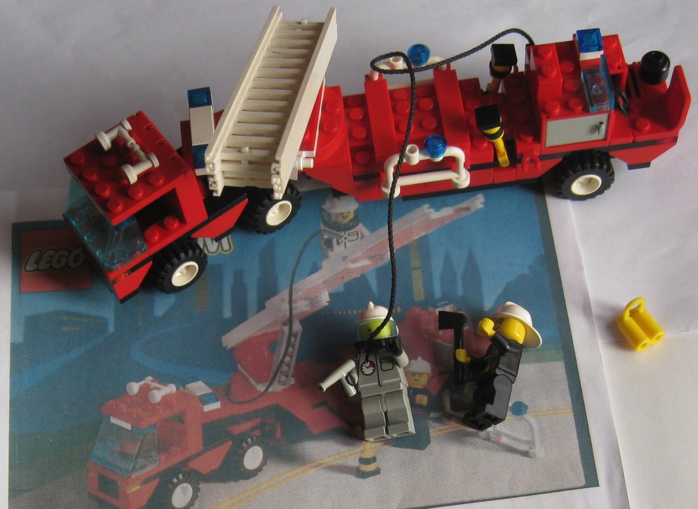 LEGO WÓZ STRAŻACKI 6340 HOOK & LADDER z 1994r
