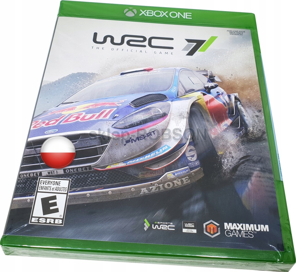 WRC 7 XBOX ONE NOWY XONE PO POLSKU WARSZAWA ROBSON 6956536628