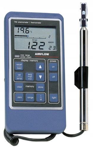 Anemometr Airflow TA5 Unikat Skalibrowany Okazja