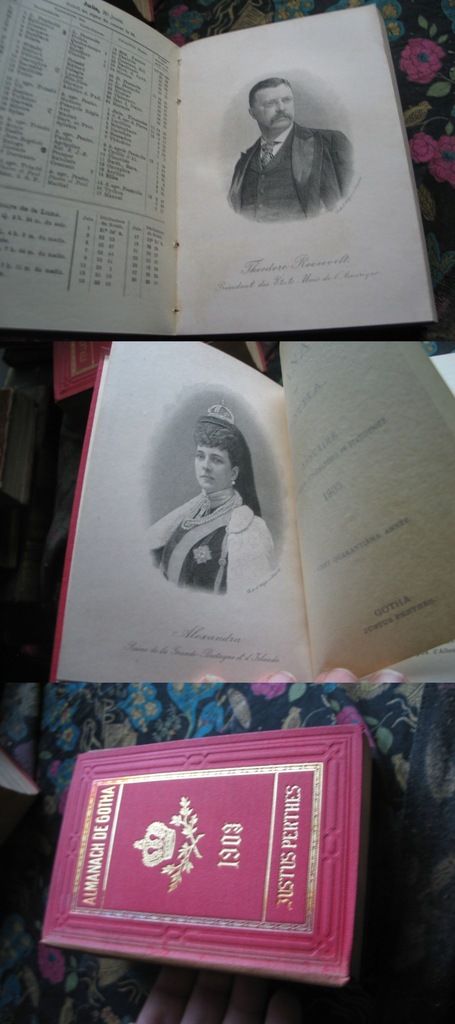 ALMANACH GOTHA genealogia ARYSTOKRAC 4 plansz 1903