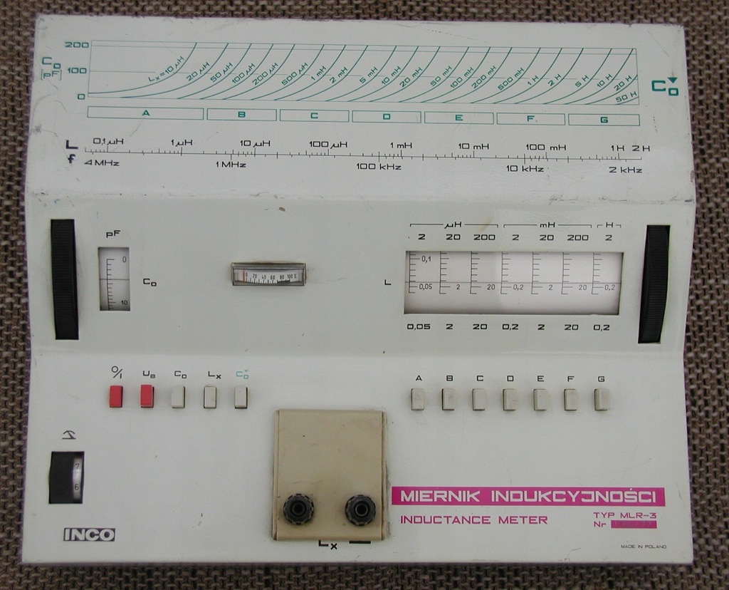 Miernik Indukcyjności Inco MLR-3