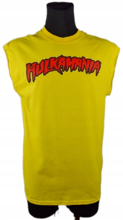 HULKAMANIA Hulk Hogan WRESTLING Koszulka IDEAŁ _ M