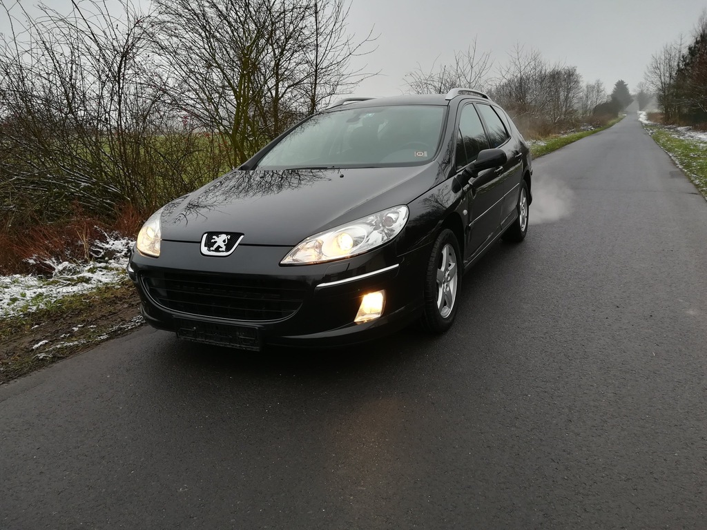 Zadbany, wygodny Peugeot 407 SW 2.0. Świeży import