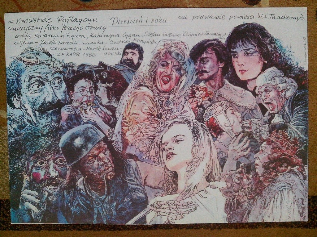PIERŚCIEŃ  I  RÓŻA  - CHodorowski