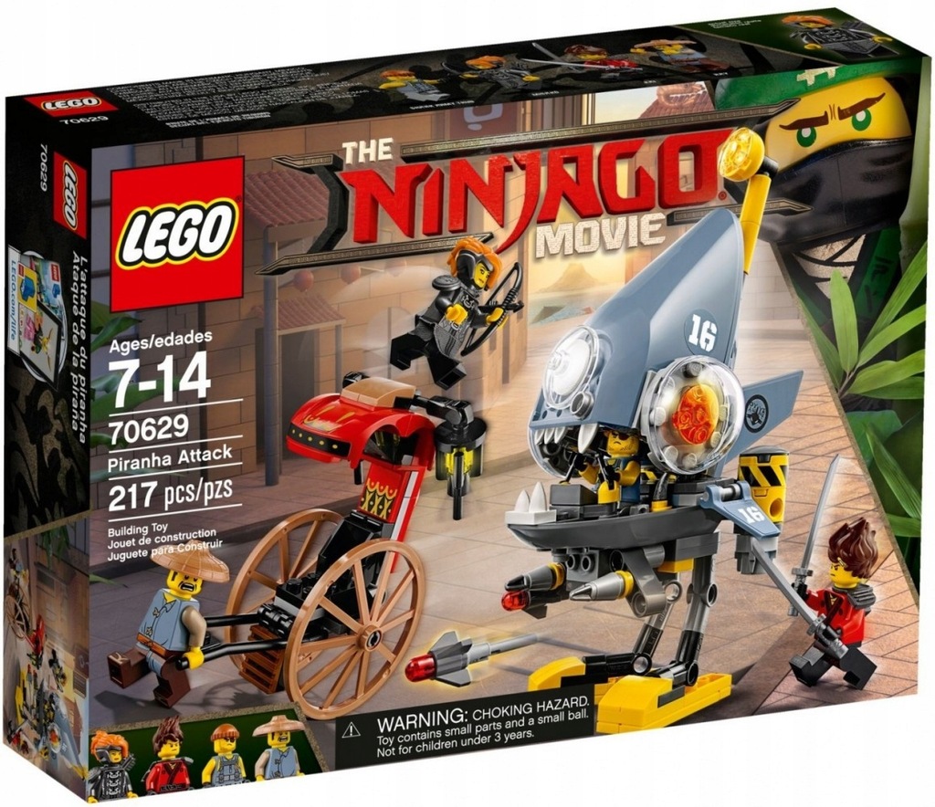 Lego Ninjago Atak Piranii