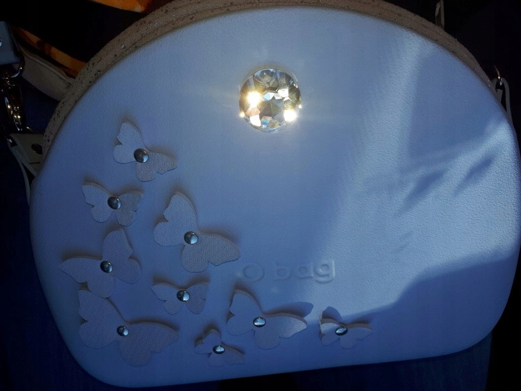 Obag Moon light skyway motylki zestaw
