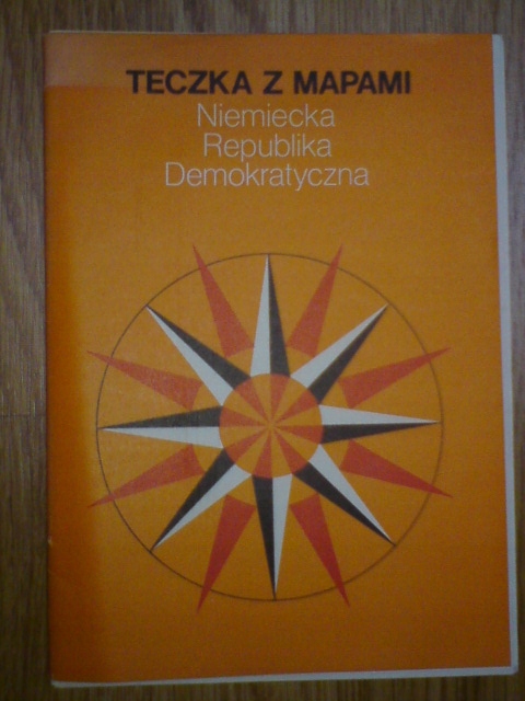 NIEMCY WSCHODNIE - NRD DDR teczka z mapami zestaw