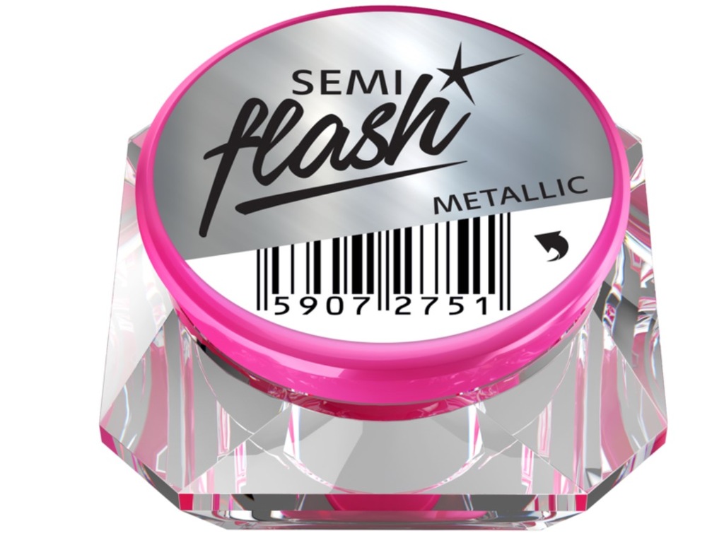 SEMILAC SEMI FLASH Efekt Lustra Mirror Effect