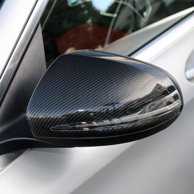 MERCEDES C E S CARBON NAKŁADKI NA LUSTERKA