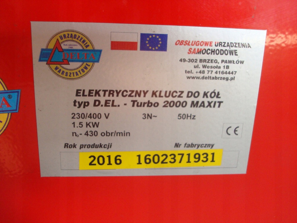 Купить Электрический ударный гайковерт DELTA TURBO: отзывы, фото и .