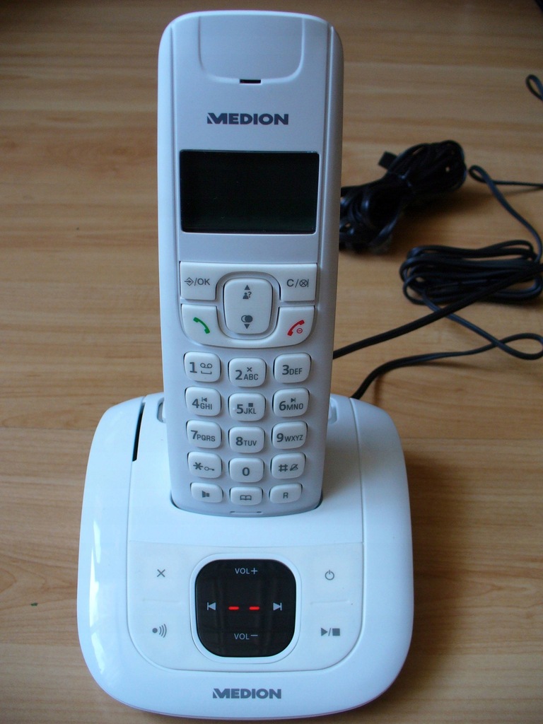Telefon bezprzewodowy DECT MEDION LIFE E63190