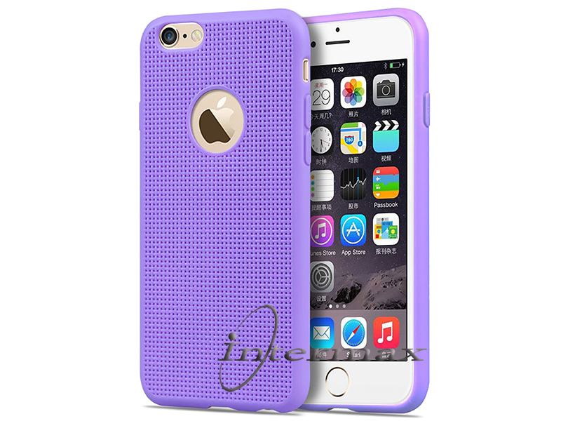 ETUI SILIKONOWE SLIM iPhone 6 6S APPLE FIOLET