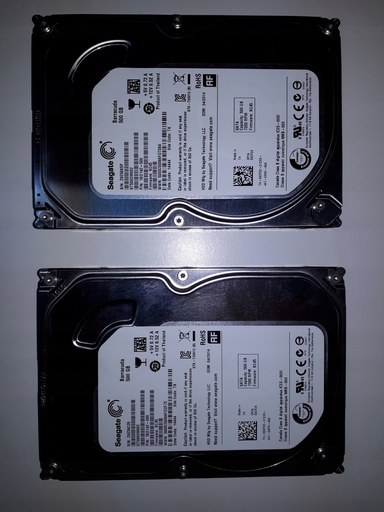 Seagate Barracuda 500GB sataIII 6Gb/s KC45