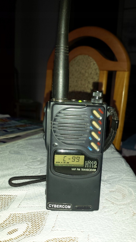 radiotelefon cybercom h112 vhf fm