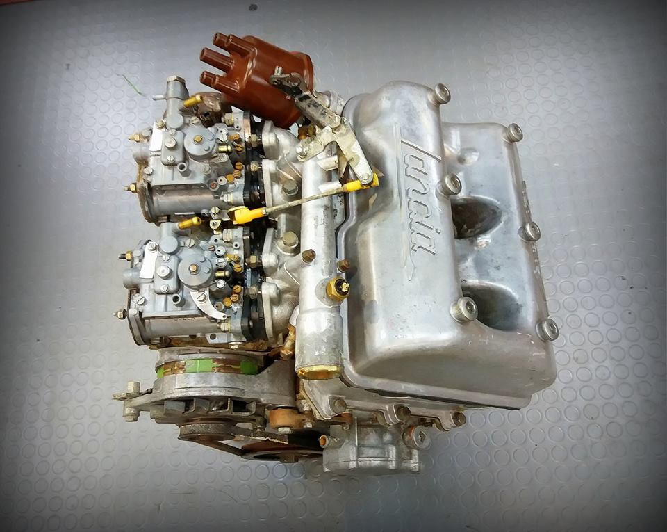 Silnik Lancia Fulvia Rally V4