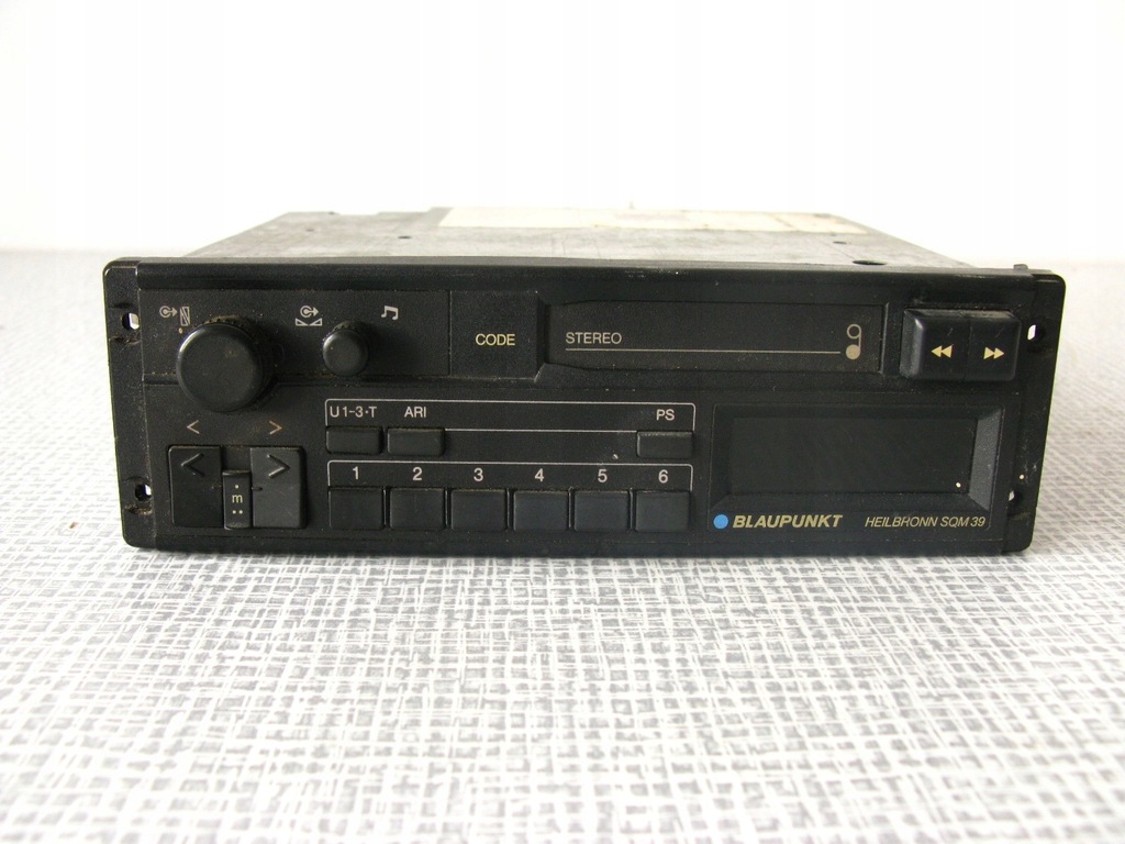 Radio samochodowe Blaupunkt Heilbronn SQM 39 kaset