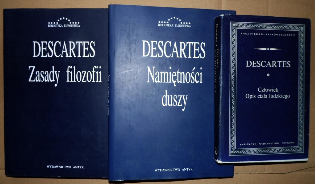 Descartes (Kartezjusz) - Zasady filozofii + dwie