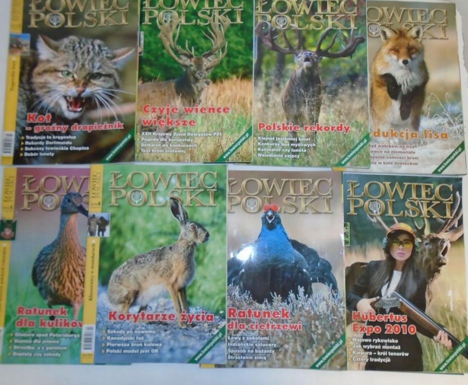 ŁOWIEC POLSKI 2010 czasopismo myślistwo