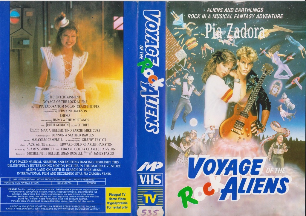 [VHS-518] KOSMICI GRAJĄ ROCKA