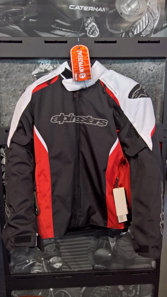 Kurtka tekstylna Alpinestars Gunner Red roz. XL
