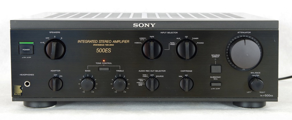 Wzmacniacz Sony TA-F500ES, seria ES. Sprawny. 