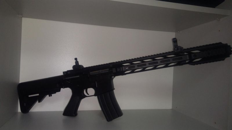 KARABIN M4 REPLIKA ASG CYMA 518 + ŁAD
