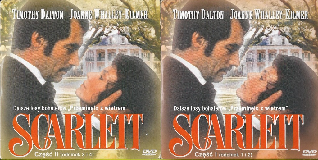 Scarlett / T.Dalton cały miniserial odc.1-4  2xDVD