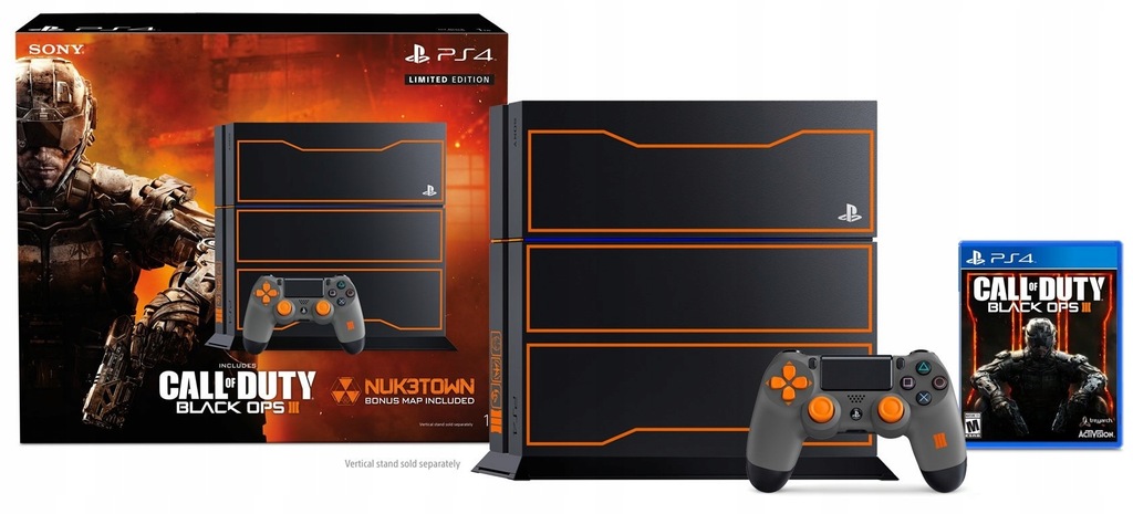 PlayStation 4 1TB Call of Duty Black Ops 3+PAD+GRA