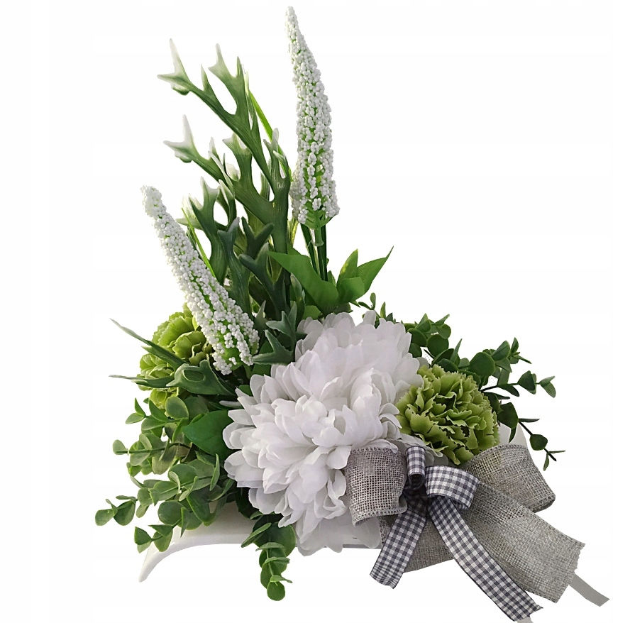 STROIK IKEBANA KOMPOZYCJA KWIATOWA GRÓB mała 419
