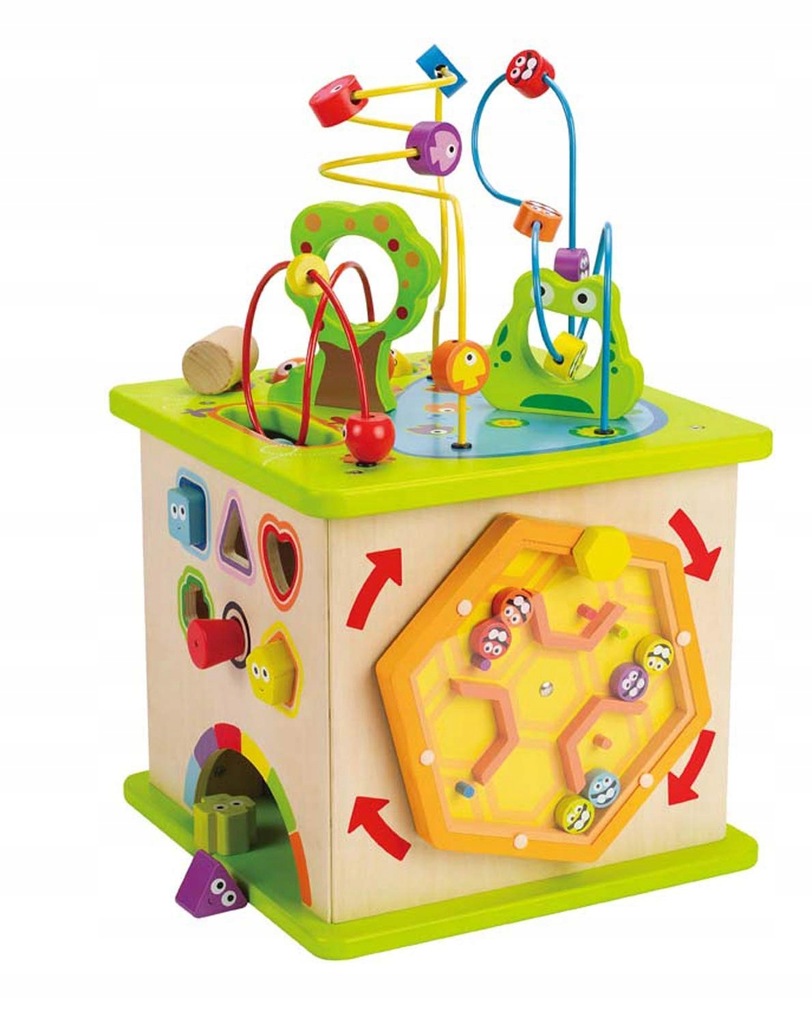 Hape E1810 duża kostka edukacyjna sorter Z893