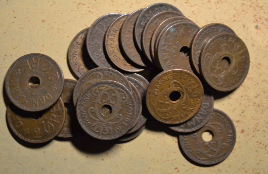 Stara Dania - zestaw 24 monet - BCM