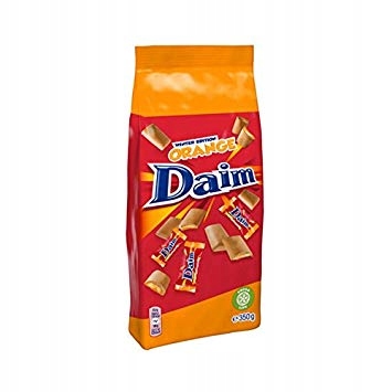 DAIM CUKIERKI KARMELKI SZWEDZKIE POMARAŃCZOWE 350g