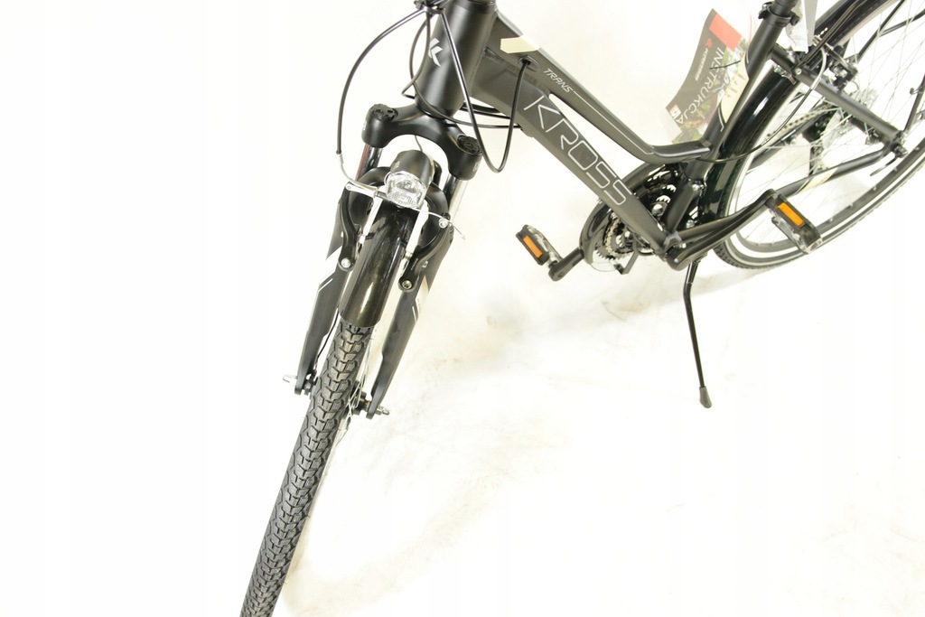 ROWER TREKKING KROSS TRANS 4.0 DAMSKI M CZARNY 7677079619 oficjalne archiwum Allegro