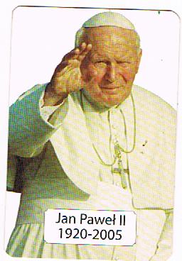 Kalendarzyk 2006r Papiez Jan Paweł II