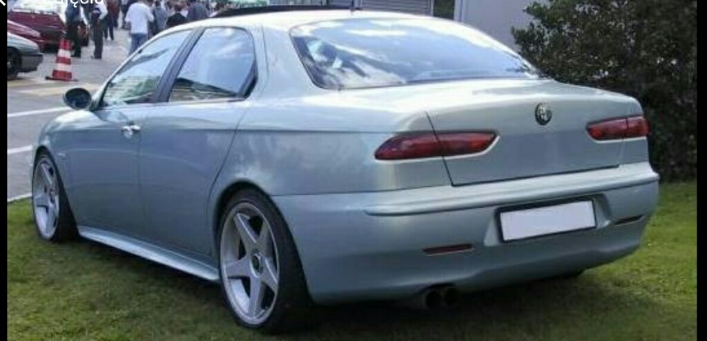 Zender nakładki na progi Alfa Romeo 156