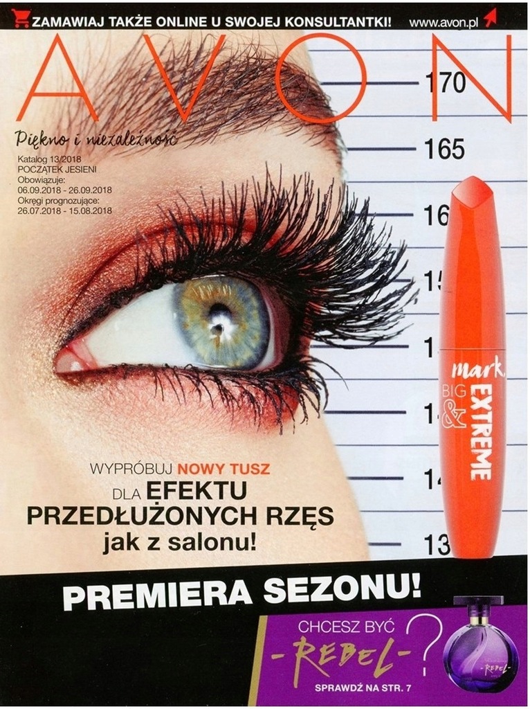 AVON Katalog 13/2018 w wersji tradycyjnej +dodatek