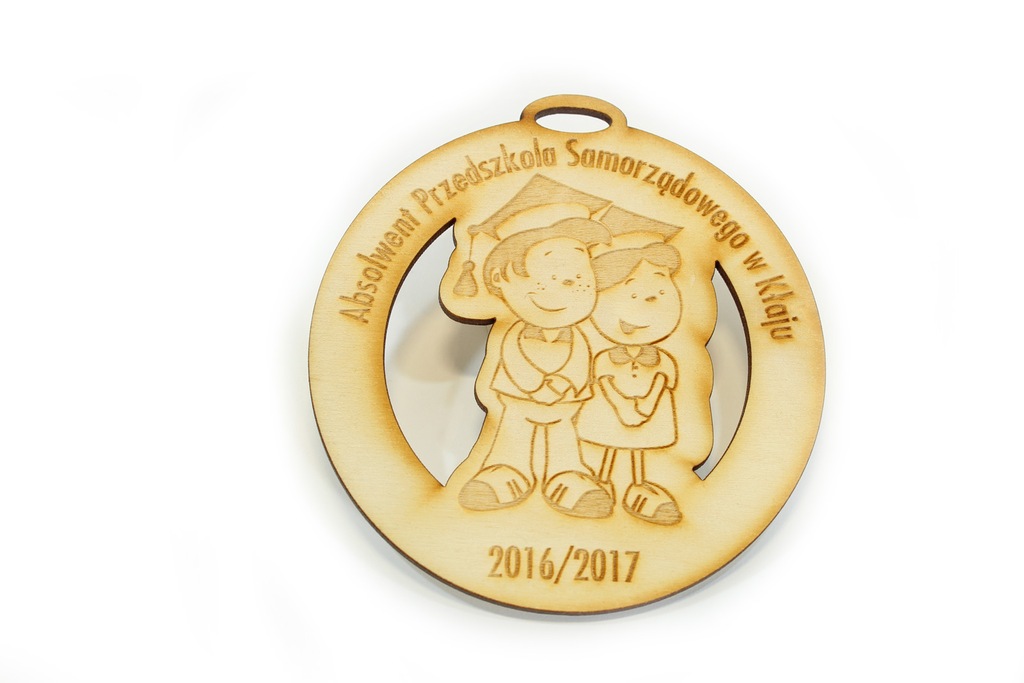 Купить Медаль ЭКО с любой гравировкой - 7 см, фанера.: отзывы, фото, характеристики в интерне-магазине Aredi.ru
