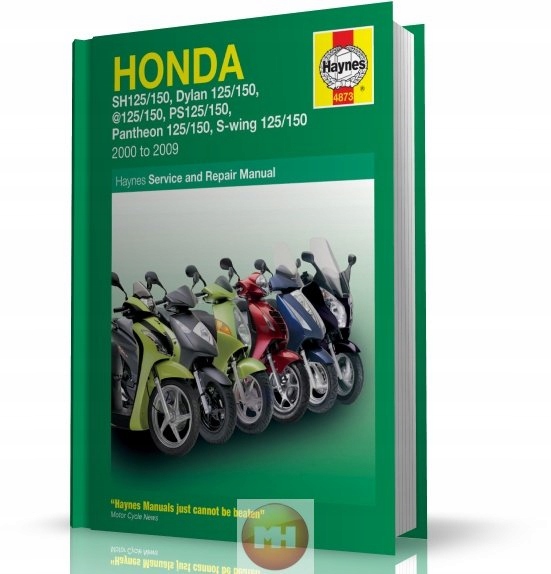 SKUTERY HONDA 125-150 SH, SES, NES, PES, FES (2000