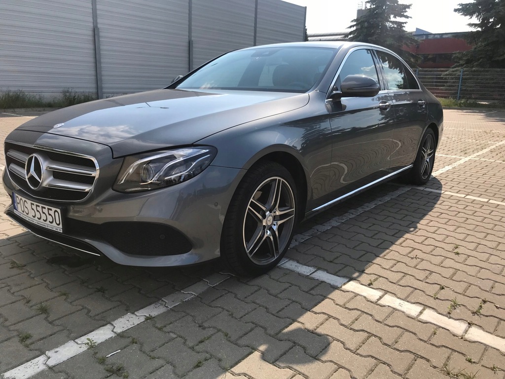 Mercedes-Benz E213 2017 Na gwarancji