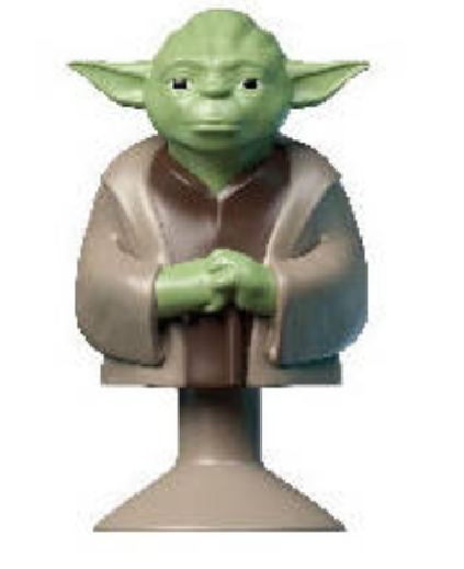 Stikeez Lidl Star Wars Figurki Disney Yoda