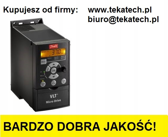 Falownik DANFOSS FC51 4kW + panel LCP, 3-fazowy