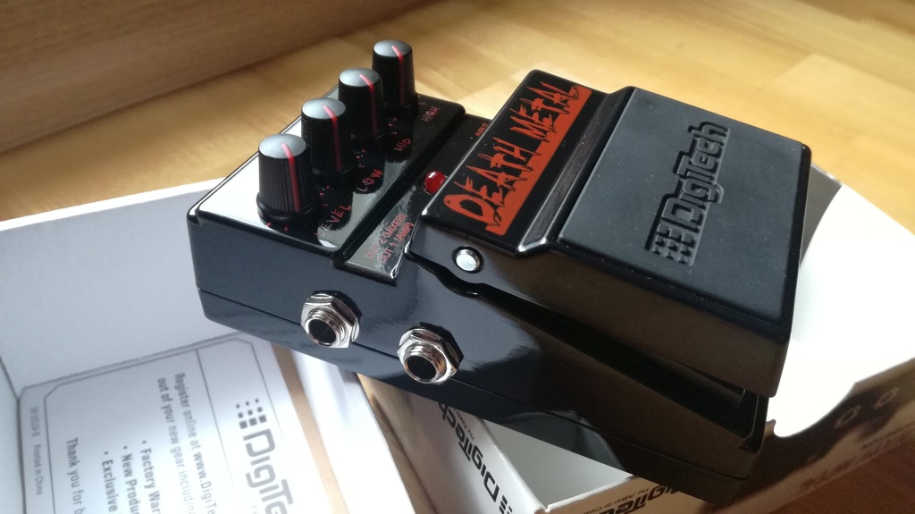 Efekt Distortion Digitech Death Metal Kostka Nowy 