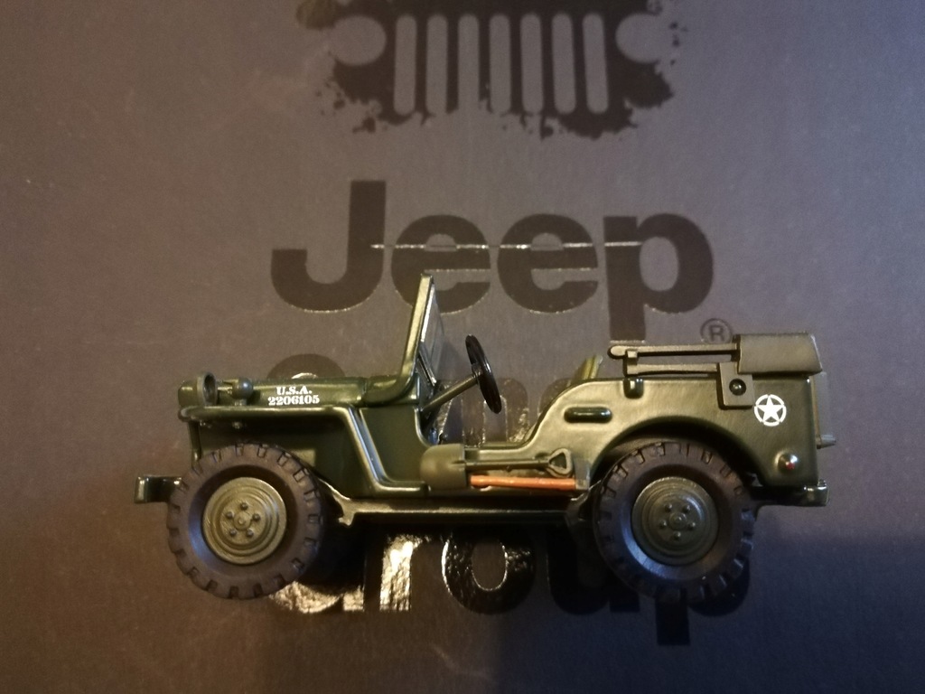 Model Jeep Willys 1/72 7670926582 oficjalne