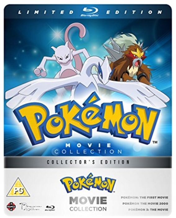 Pokemon Movie 1-3 Collection - Limited Edition Blu