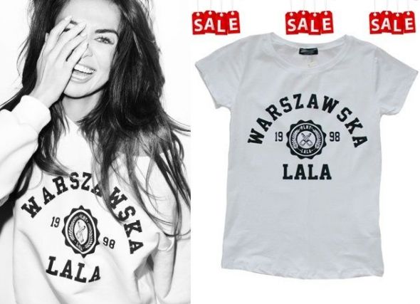 TSHIRT WARSZAWSKA LALA PLNY S