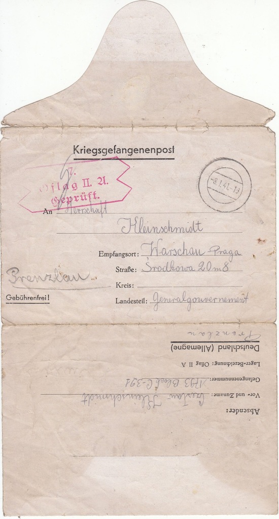Oflag IIA Prenzlau listownik 1941 (69)