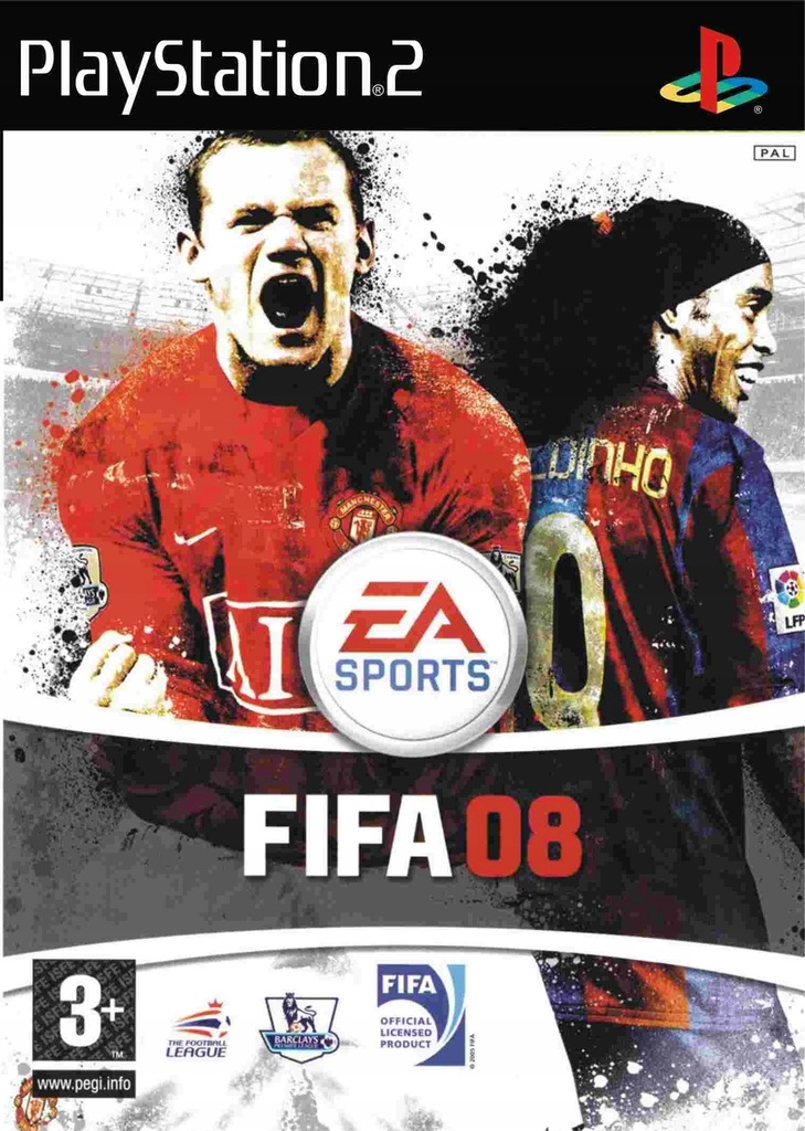 1. FIFA 08 / PS2 / PIŁKA NOŻNA