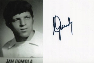 Gomola Jan AUTOGRAF !! HIT !!