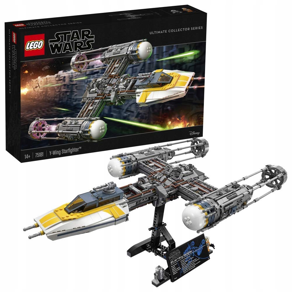 LEGO STAR WARS 75181 Y-WING STARFIGHTER UCS FV 24h