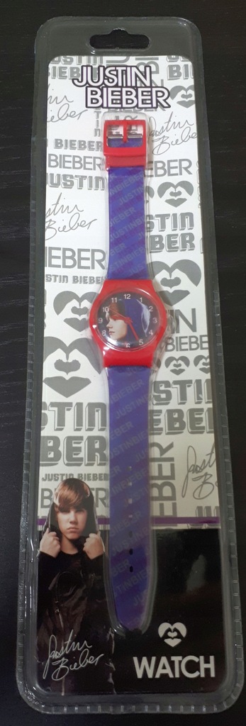 Justin Bieber zegarek na rękę NOWY OFICJALNY PRODU